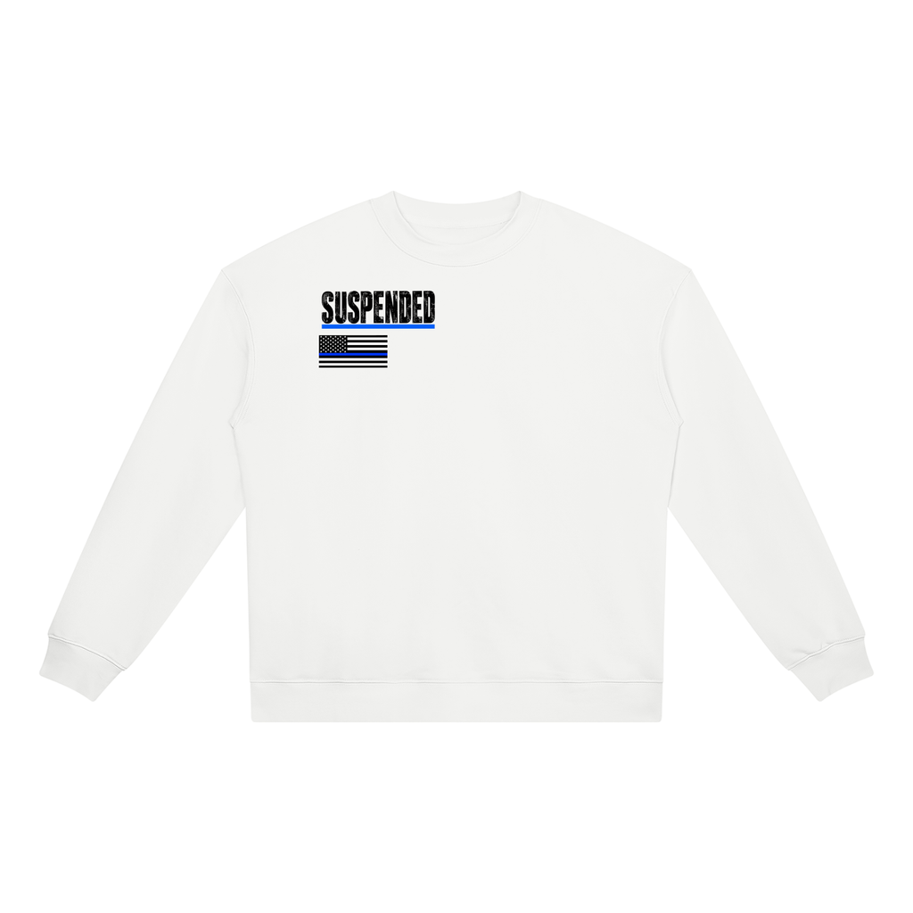 Suspended Call Your Mama white crewneck sweatshirt